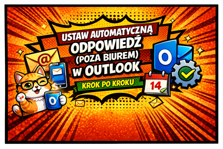 Jak ustawić automatyczną odpowiedź (poza biurem) w Outlook - krok po kroku