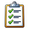 Krok po kroku_ checklista na clipboardzie